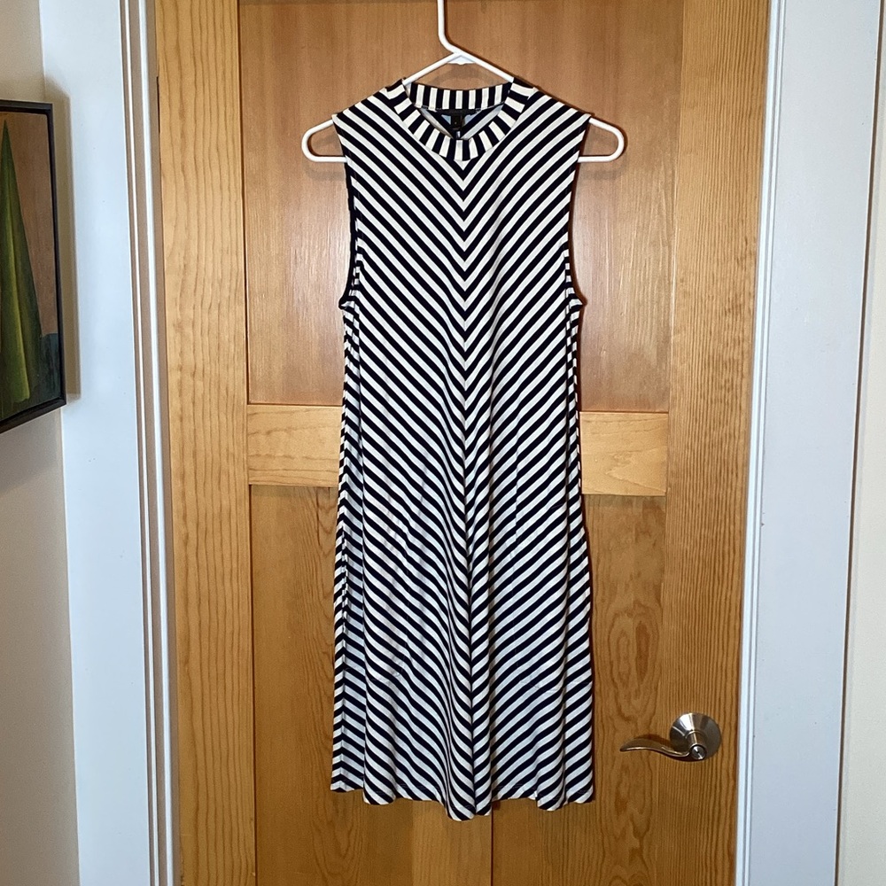 J. Crew Chevron Stripe Shift